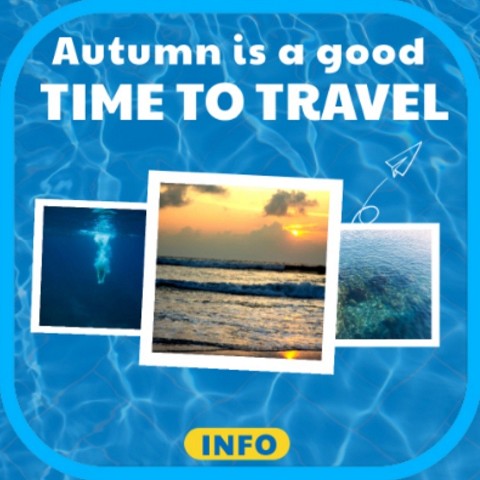 Autumn is a good time to travel