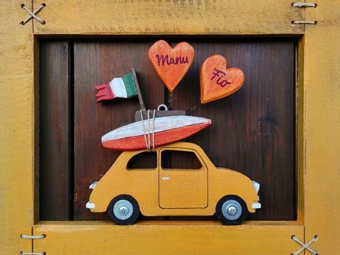 Fiat 500 San Valentino Franci Creazioni